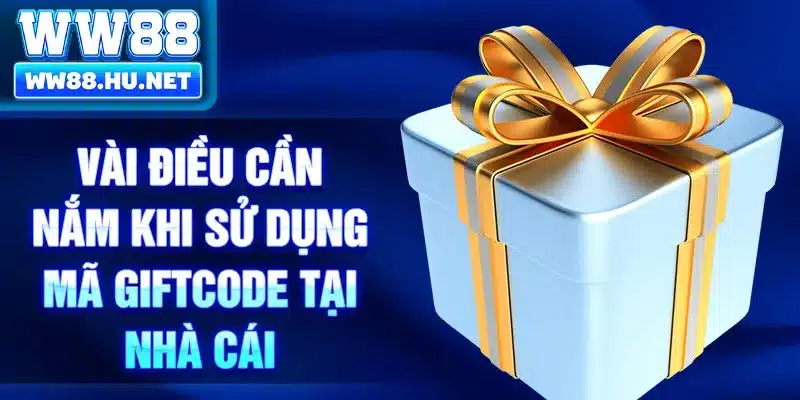 Vài điều cần nắm khi sử dụng mã Giftcode tại nhà cái
